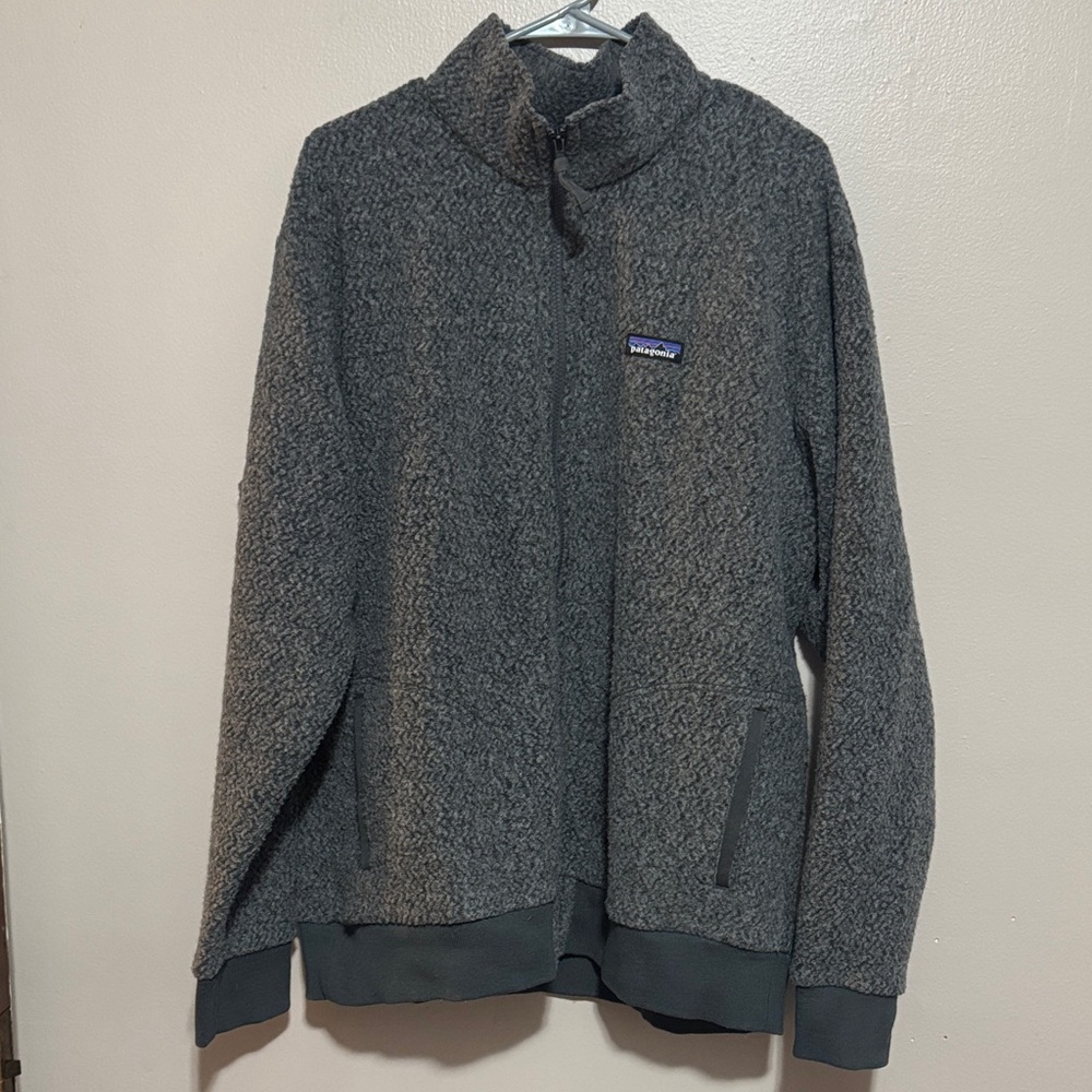 Patagonia Charcoal Fleece Jacket